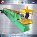 Square water channel and round shape channel gutter forming machine for South America